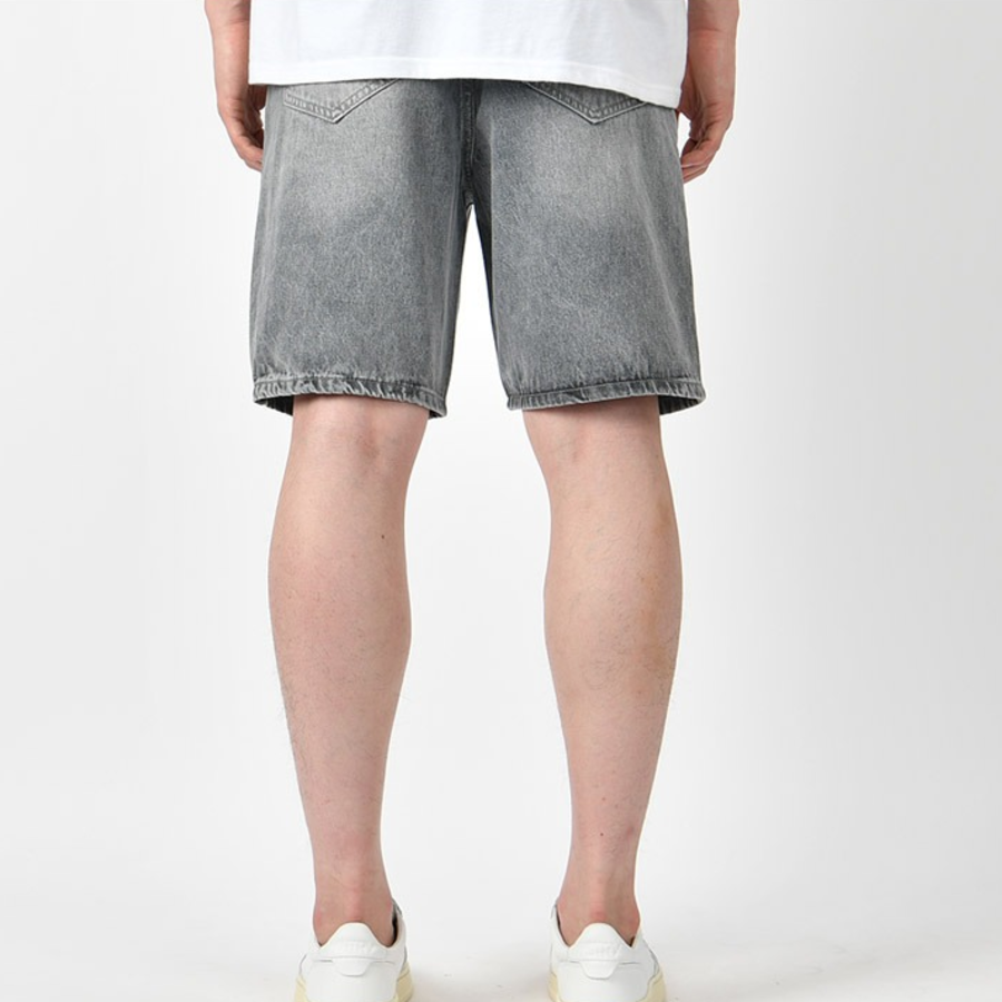Men’s Summer Washed 5-Pocket Denim Shorts