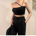 Комплект с коротким жакетом и широкими брюками