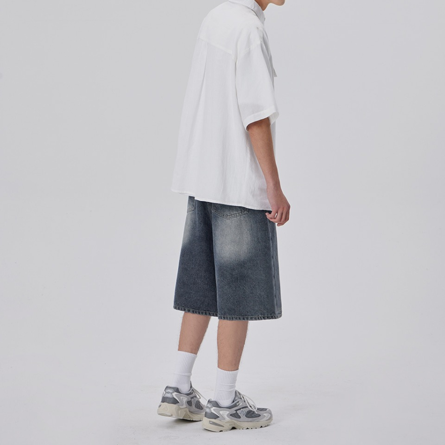 Bermuda Workwear Carpenter Denim Shorts