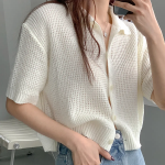 Summer Muse Short-Sleeve Cardigan
