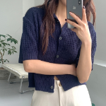 Summer Muse Short-Sleeve Cardigan