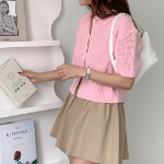 Summer Muse Short-Sleeve Cardigan