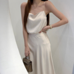 Комплект с топом на бретелях и длинной юбкой-русалкой