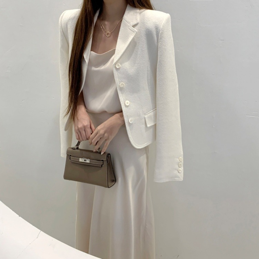 Комплект с топом на бретелях и длинной юбкой-русалкой