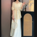 M-Желтый-Платье двойка