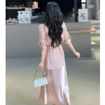 Комплект из платья и рубашки