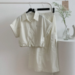 Комплект из рубашки и карго-юбки