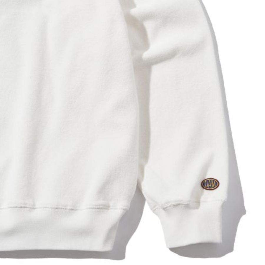 DA × OAM Emblem Terry Long Sleeve Tennis Shirt [Off White]