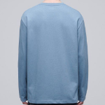 Basic Long Sleeve T-Shirt [Fade Blue]