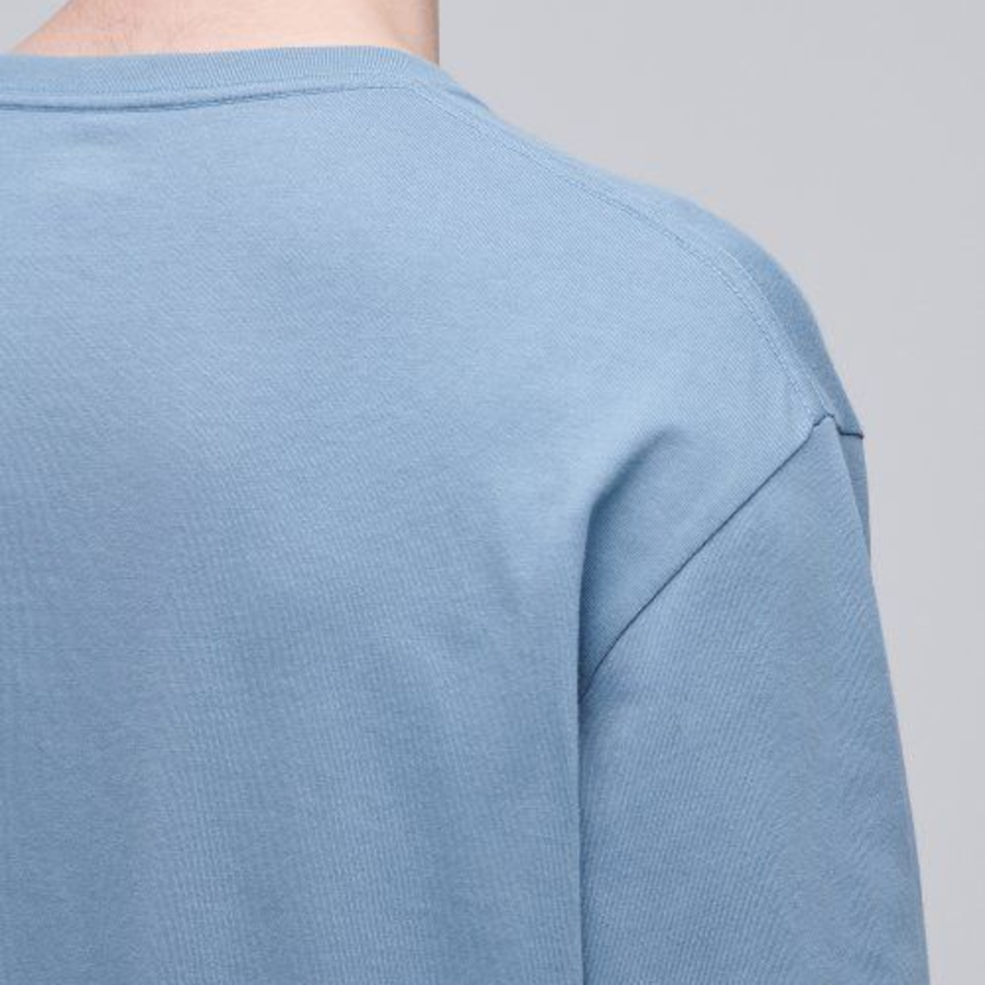 Basic Long Sleeve T-Shirt [Fade Blue]