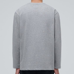 Relaxed Long Sleeve T-Shirt [Melange Grey]