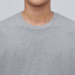 Relaxed Long Sleeve T-Shirt [Melange Grey]