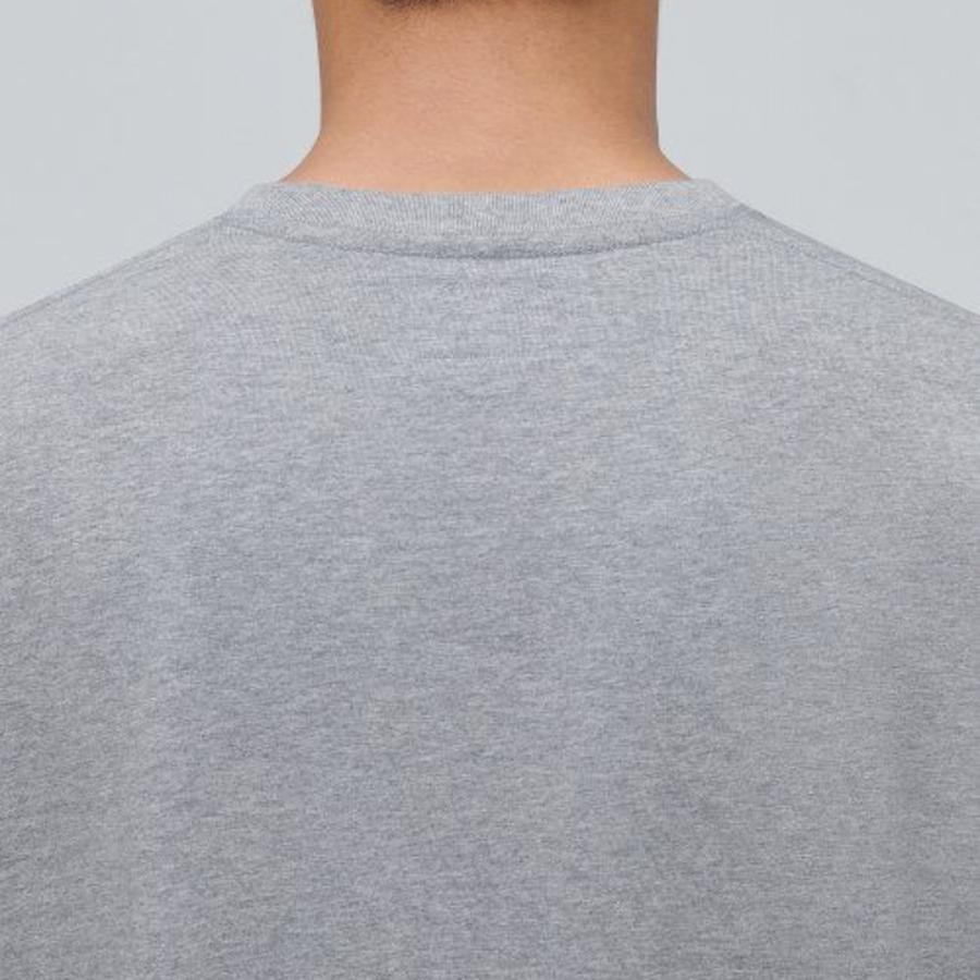 Relaxed Long Sleeve T-Shirt [Melange Grey]