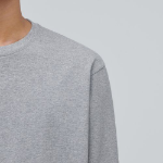 Relaxed Long Sleeve T-Shirt [Melange Grey]