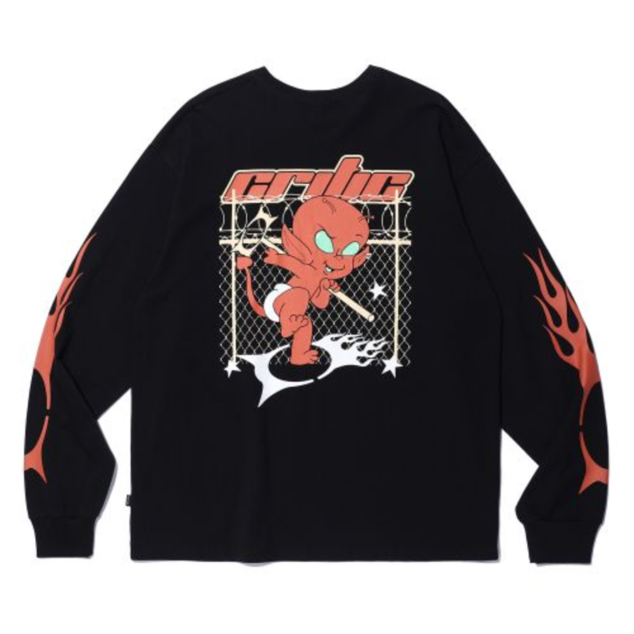 CRITIC Devilman Long Sleeve T-Shirt [Black]