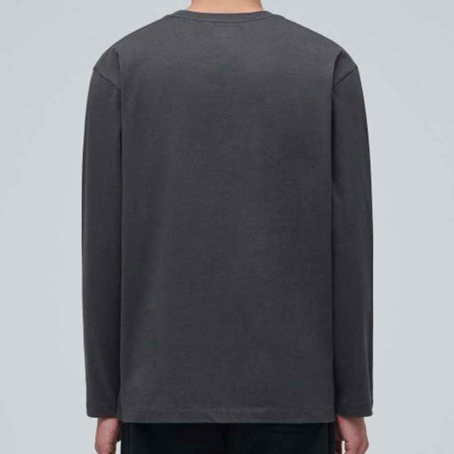 Relaxed Long Sleeve T-Shirt [Dark Grey]