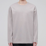 [Cooltandard] Crew Neck Long Sleeve T-Shirt [Mushroom]