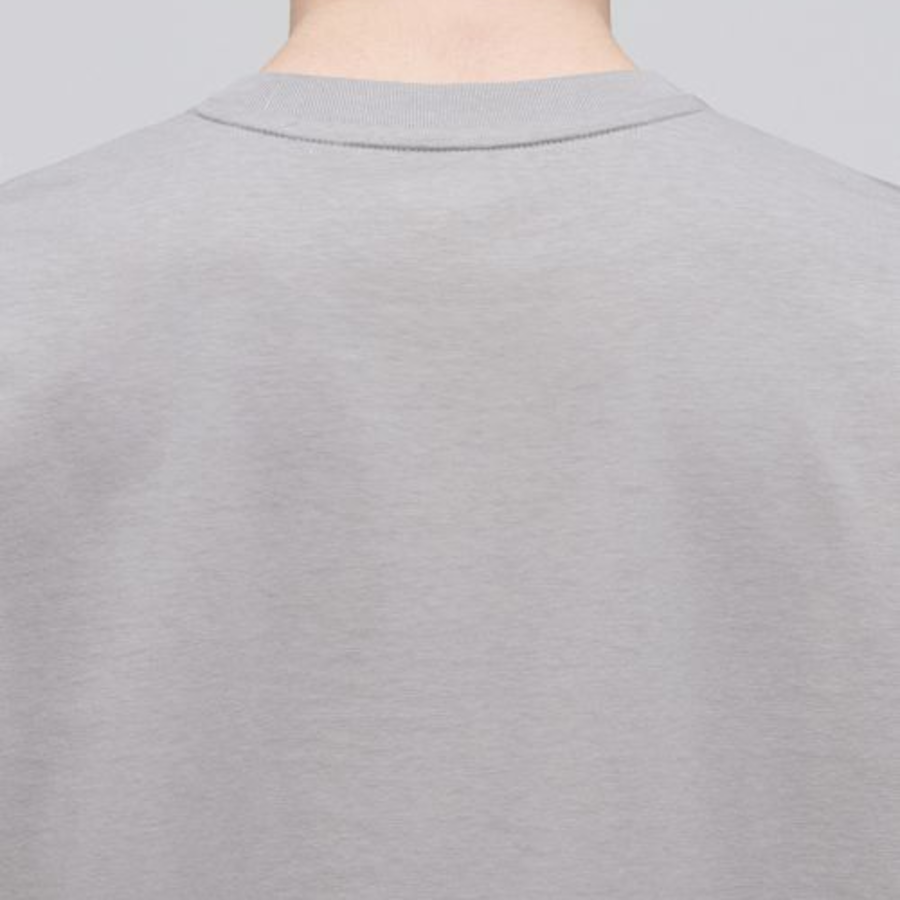 [Cooltandard] Crew Neck Long Sleeve T-Shirt [Mushroom]