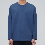 Relaxed Long Sleeve T-Shirt [Grayish Blue]