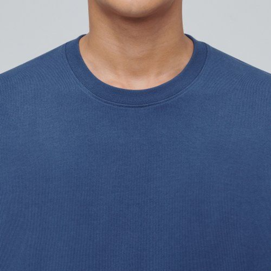 Relaxed Long Sleeve T-Shirt [Grayish Blue]