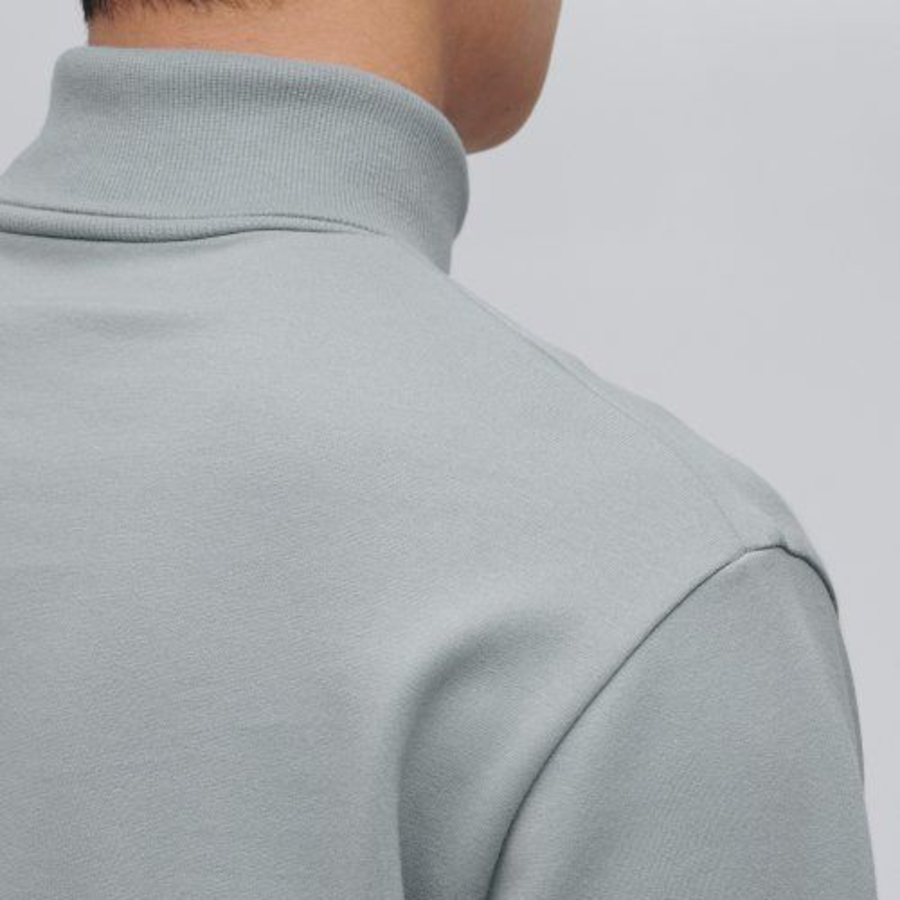 Ponte Turtle Neck Long Sleeve T-Shirt [Grey]