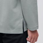 Ponte Turtle Neck Long Sleeve T-Shirt [Grey]