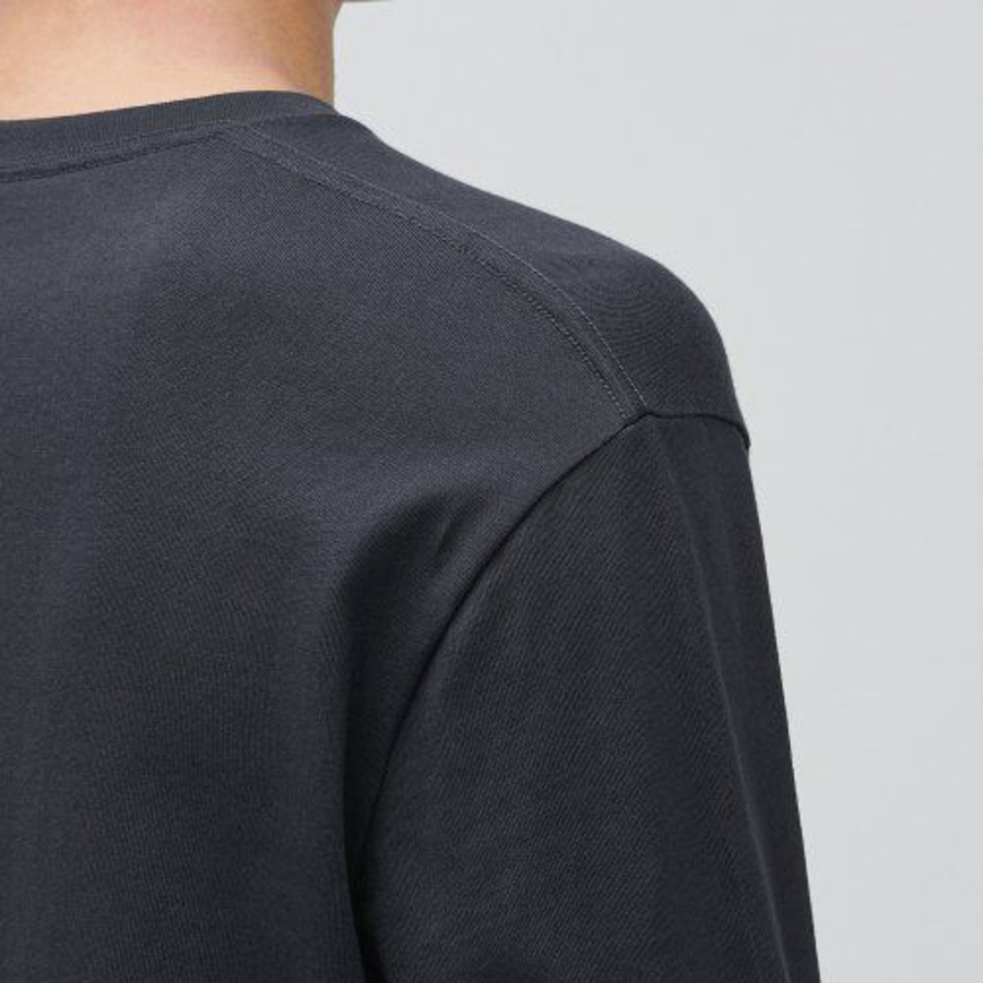 Basic Long Sleeve T-Shirt [Dark Grey]