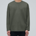 Relaxed Long Sleeve T-Shirt [Khaki]