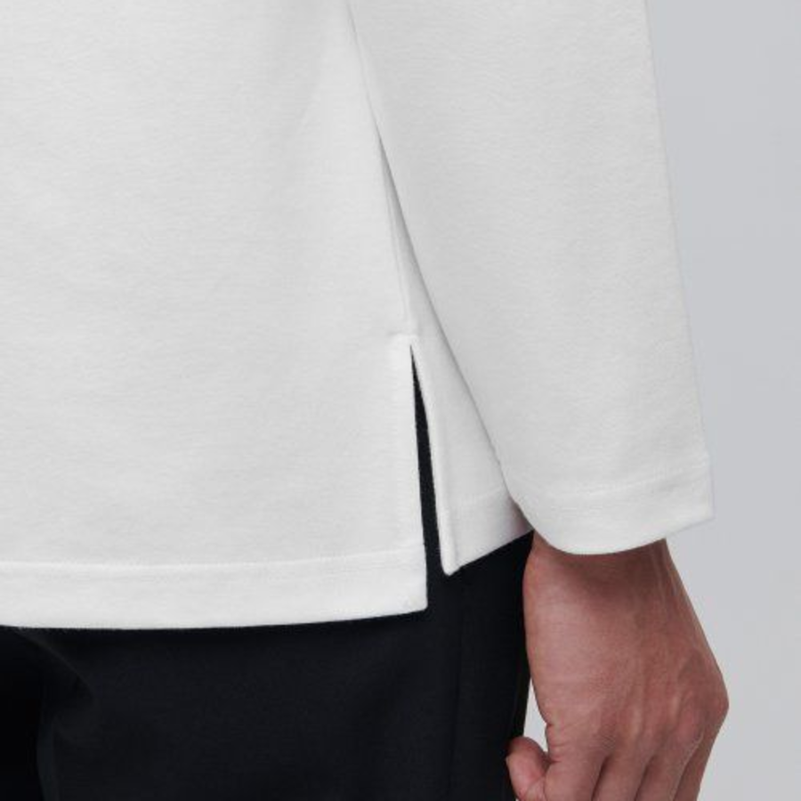 Ponte Turtleneck Long Sleeve T-Shirt [Off White]