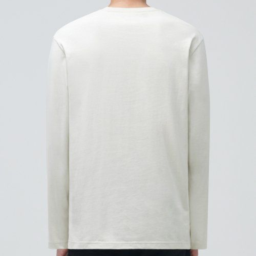 Basic Long Sleeve T-Shirt [Cream]