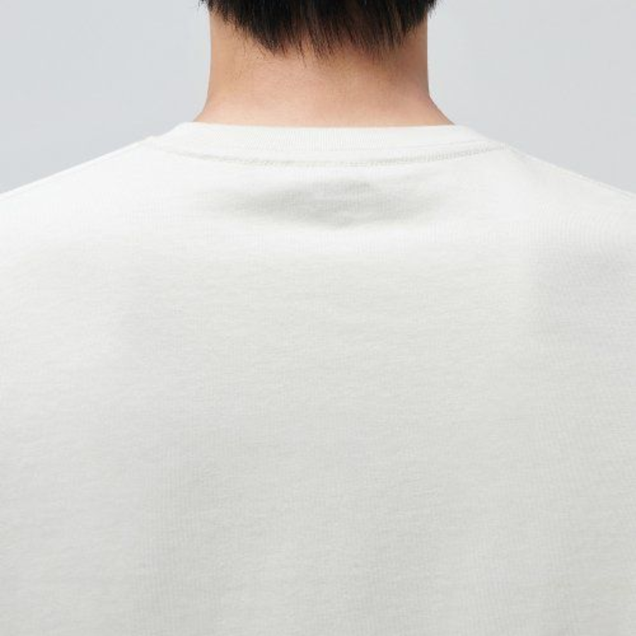 Basic Long Sleeve T-Shirt [Cream]