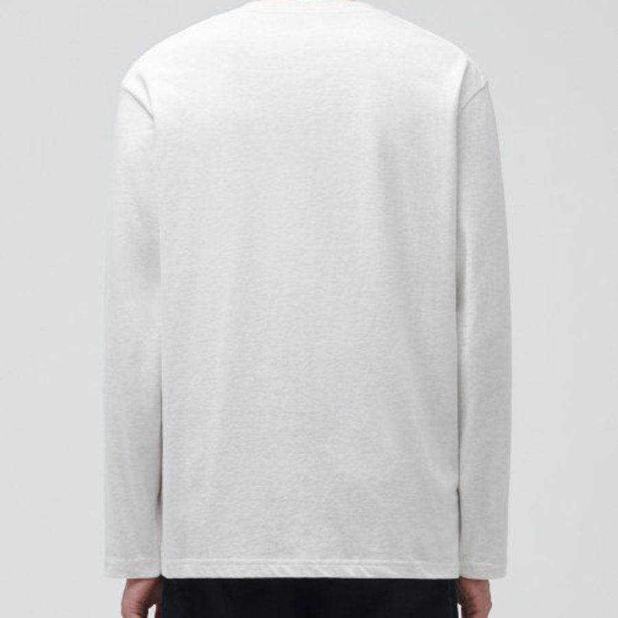 Basic Long Sleeve T-Shirt [Oatmeal]