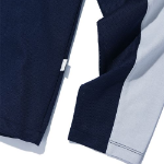 Incision Mesh Long Sleeve T-Shirt [Light Grey]