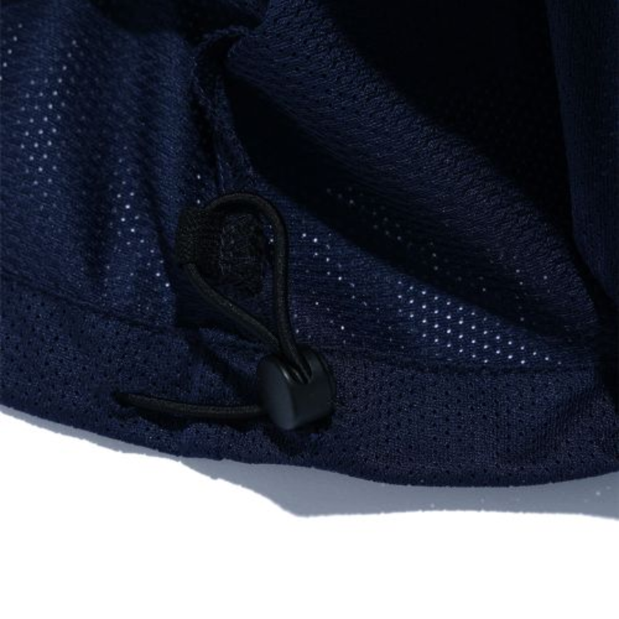 Incision Mesh Long Sleeve T-Shirt [Light Grey]