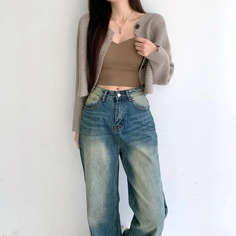 Kurom Two-Way Batwing Knit Cardigan