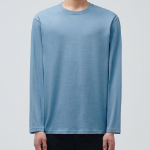 Basic Long Sleeve T-Shirt [Cerulean Blue]