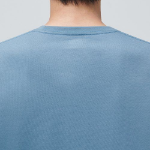 Basic Long Sleeve T-Shirt [Cerulean Blue]