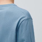 Basic Long Sleeve T-Shirt [Cerulean Blue]