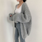 HUEY Hacci Wholegarment Balloon Dolman Bolero