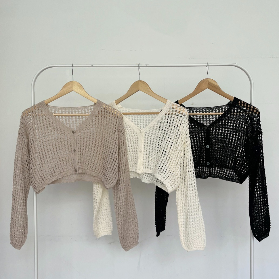 Olind Mesh Cardigan