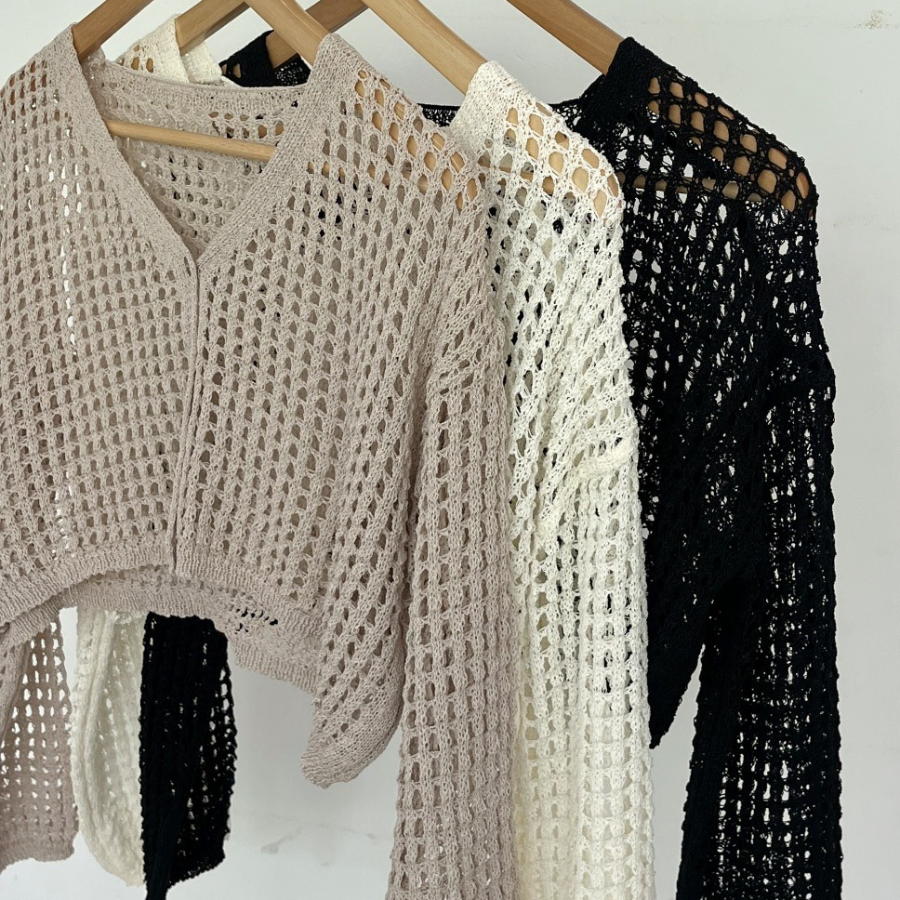 Olind Mesh Cardigan