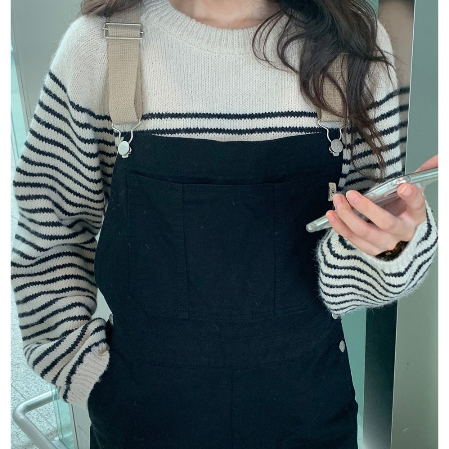 Комбинезон с контрастными вставками