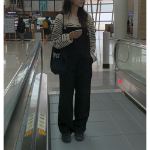 Комбинезон с контрастными вставками