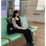 Комбинезон с контрастными вставками