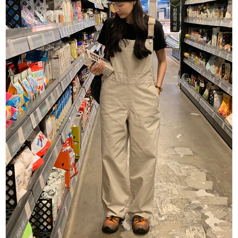 Комбинезон с контрастными вставками