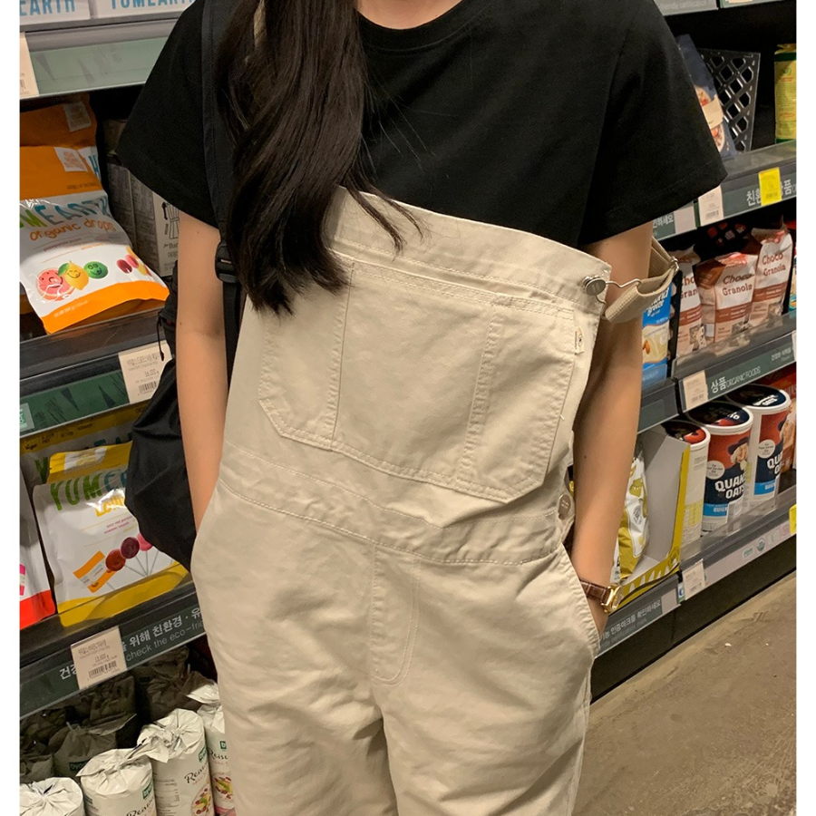 Комбинезон с контрастными вставками