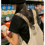 Комбинезон с контрастными вставками