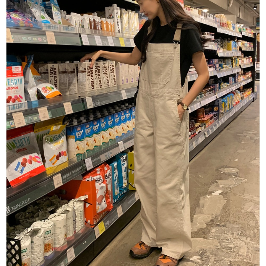 Комбинезон с контрастными вставками