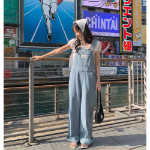 Комбинезон "Винс" в полоску с элементами карпентер-стиля