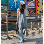 Комбинезон "Винс" в полоску с элементами карпентер-стиля